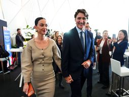 Keti Peri i Džastin Trudo u Davosu