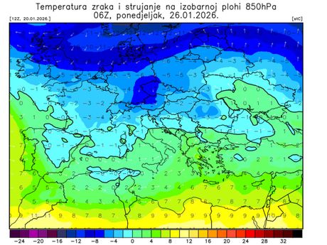 Vremenska prognoza prognostičke karte