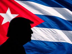 Donald Tramp Kuba zastava