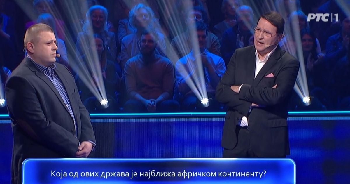 "Nikad duže razmišljanje": Pitanje koje je zbunilo takmičara u "Superpoteri", znate li odgovor?