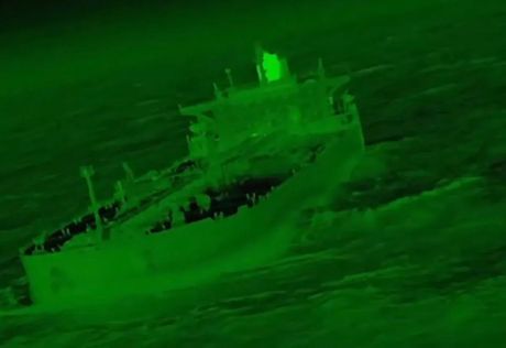 Francuska vojska, zaplena tankera