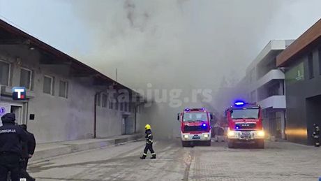 Novi Pazar požar, industrijska zona