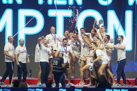 Srbija - Mađarska, Vaterpolo finale, Dodela medalja