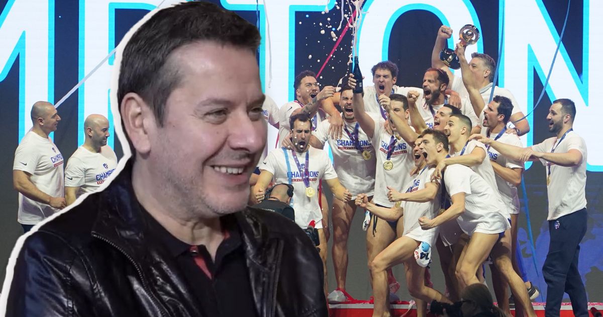 Kakve slike iz Arene! Georgiev doveo ćerkice na utakmicu, na obrazima im iscrtana srpska trobojka: "Šampioni"