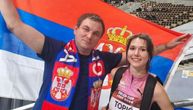 Poljski doktor nauka je bio jedini navijač Angeline Topić, ogrnuo se zastavom Srbije i posmatrao istoriju