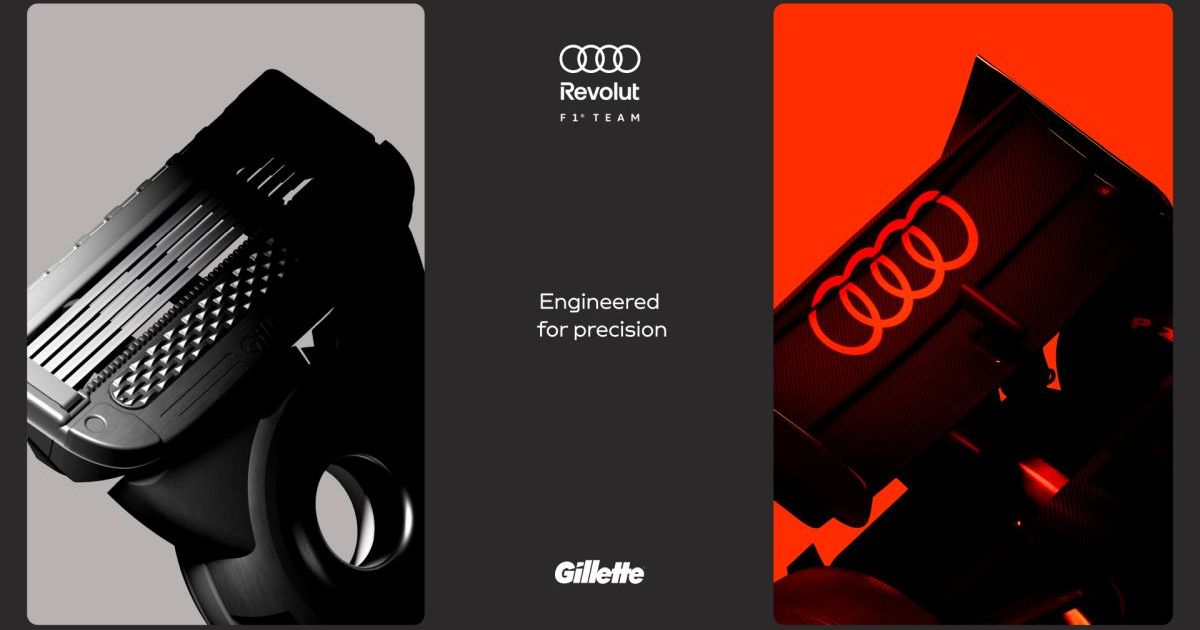 Audi Revolut F1 tim predstavlja Gillette kao zvaničnog partnera