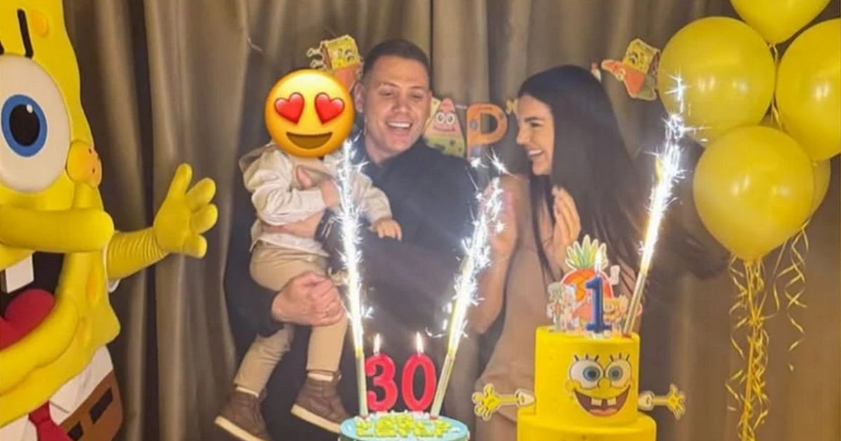 Sunđer Bob, baloni i dve torte! Bogdan Srejović priredio rođendansku ...