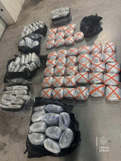 Zaplena marihuane u Crnoj Gori