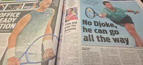 Novak Đoković u medijima Australije