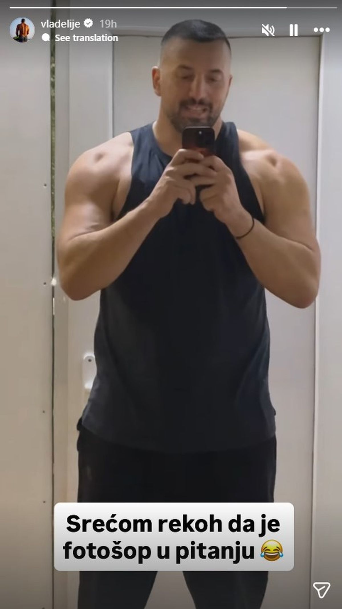 Vladimir Tomović postao zver! Svaki mišić mu se ocrtava, a svi ostanu u šoku kad čuju koliko ima godina