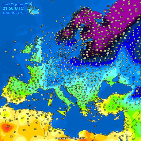 Trenutne temperature vazduha