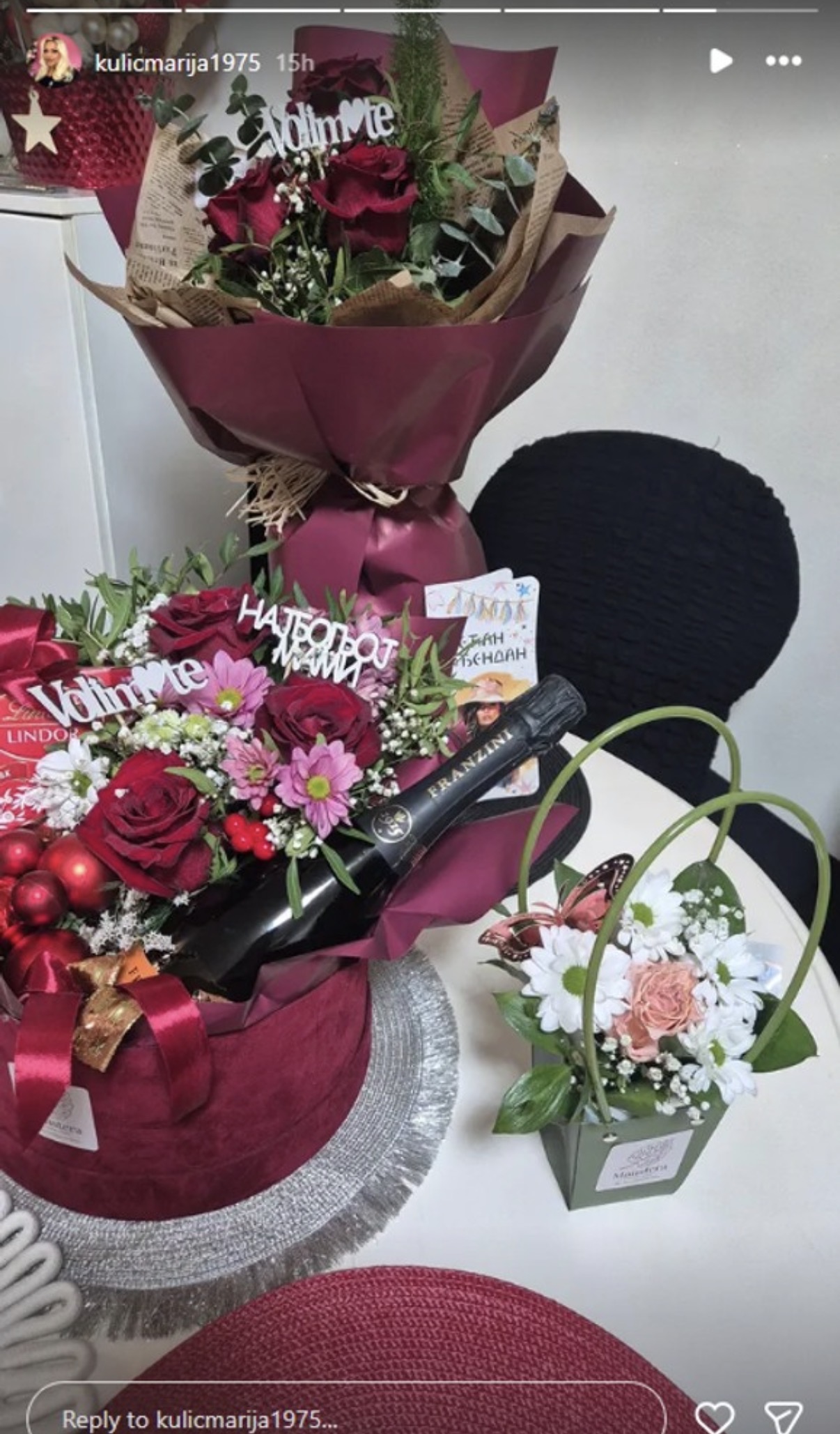 Slavlje kod Kulića, oglasila se Miljana: Šampanjac i crvene ruže, duguje 50.000 evra, ovo je povod za feštu