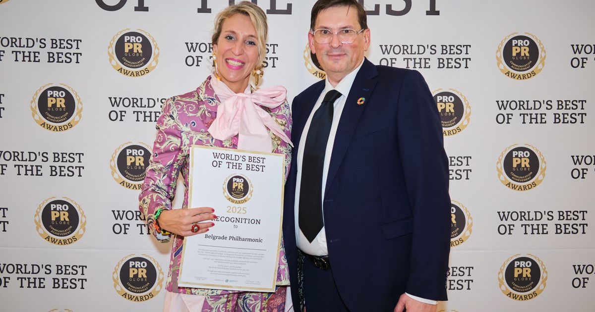 Beogradska filharmonija ponela titulu World's Best of the Best rame uz rame sa svetskim muzejima