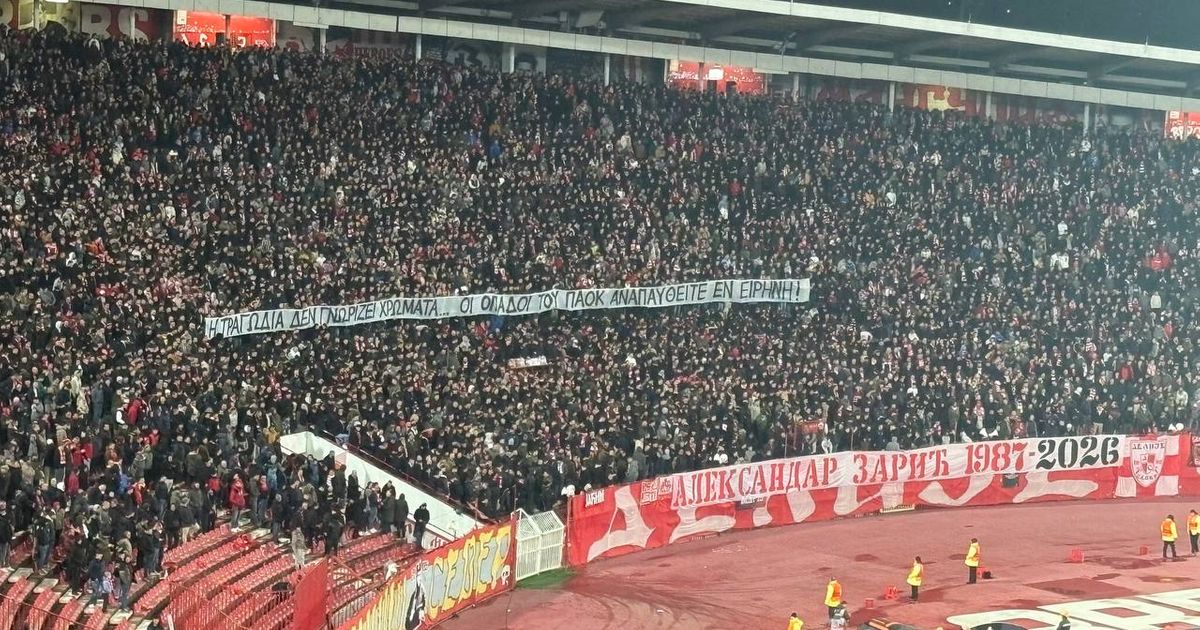 Delije poslale emotivnu poruku na grčkom, posvećenu poginulim navijačima PAOK-a