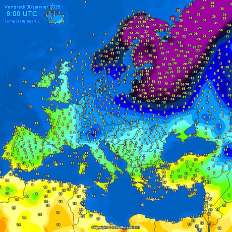 Trenutne temperature