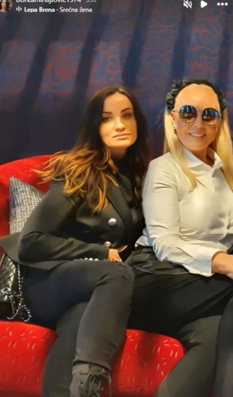 Borka Mihajlović i Lepa Brena