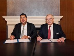 Predsednik i izvršni direktor MOL Grupe Zsolt Hernadi i Masoud Suleman, predsednik Nacionalne naftne korporacije, NOC