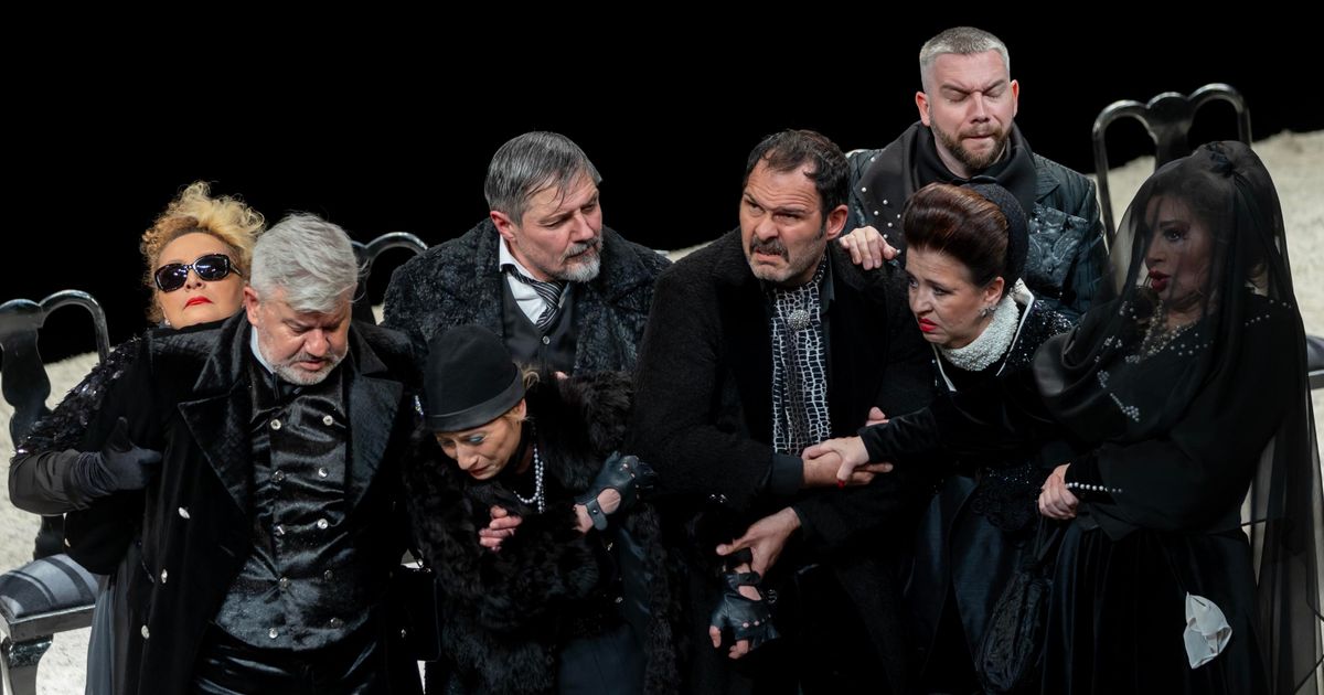 Јubilarno 50. izvođenje Nušićeve „Ožalošćene porodice“ u Narodnom pozorištu u Beogradu