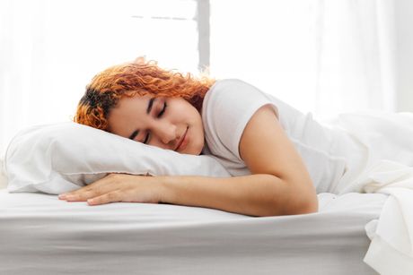 spavanje, san, devojka, devojka koja spava, noć