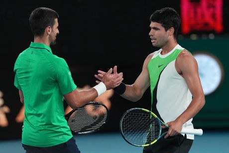 Karlos Alkaraz i Novak Đoković