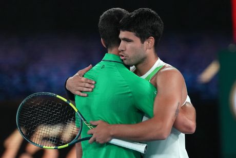 Karlos Alkaraz i Novak Đoković