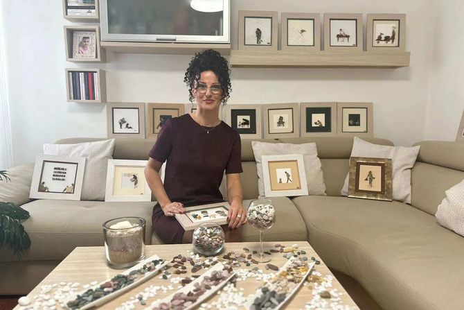 Ljiljana stvara slike od kamena