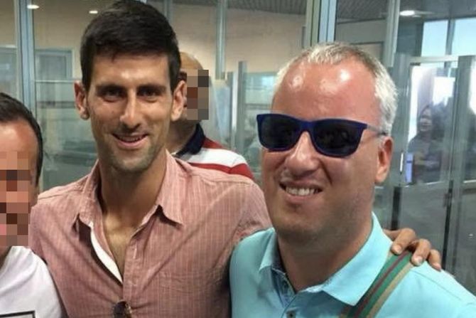 Saša Matić, Novak Đoković