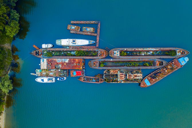 Brodsko groblje pored grada Pilišmarot u Mađarskoj