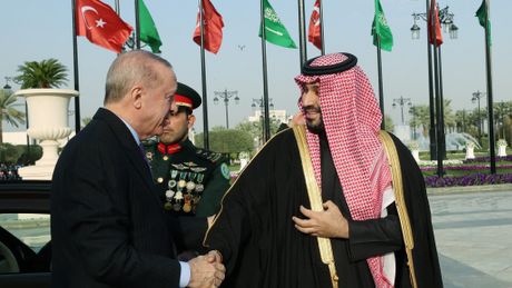 Redžep Tajip Erdogan Mohamed bin Salman Recep Tayyip Erdogan Mohammed bin Salman