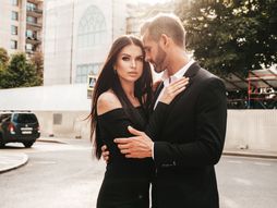 elegantna žena, par, ljubavni par, muškarac, žena, ljubav