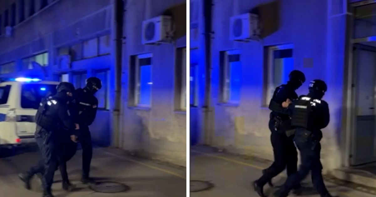 Watch footage of the arrest of a suspect in the attack on Zdravko Čolić's house: It is believed he had this role