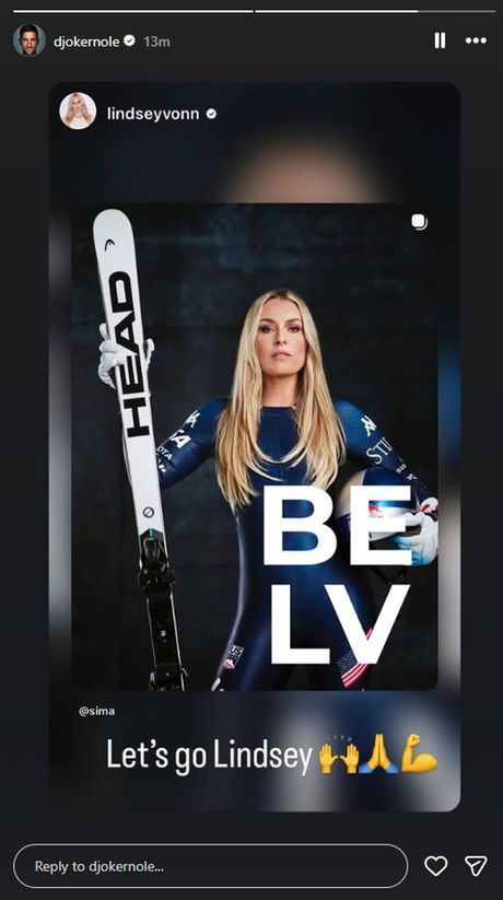 Novak Đoković, Lindzi Von