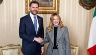 Diplomatski gaf u Milanu! Tim Džej Di Vensa stavio bivšeg supruga Meloni na spisak za ručak, i to nije sve!