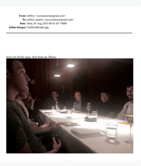 Ilon Mask i Mark Zakerberg na večeri sa Džefrijem Epstajnom