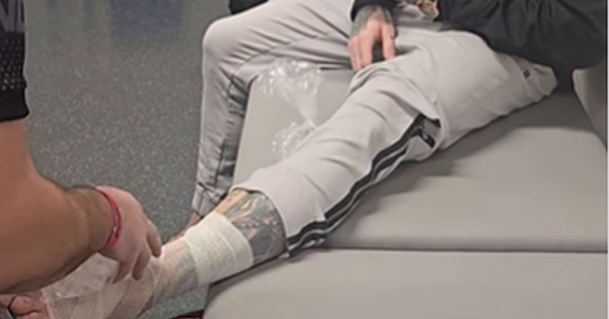 Incredible scene: Joker broke his leg during the match with Fabjan!