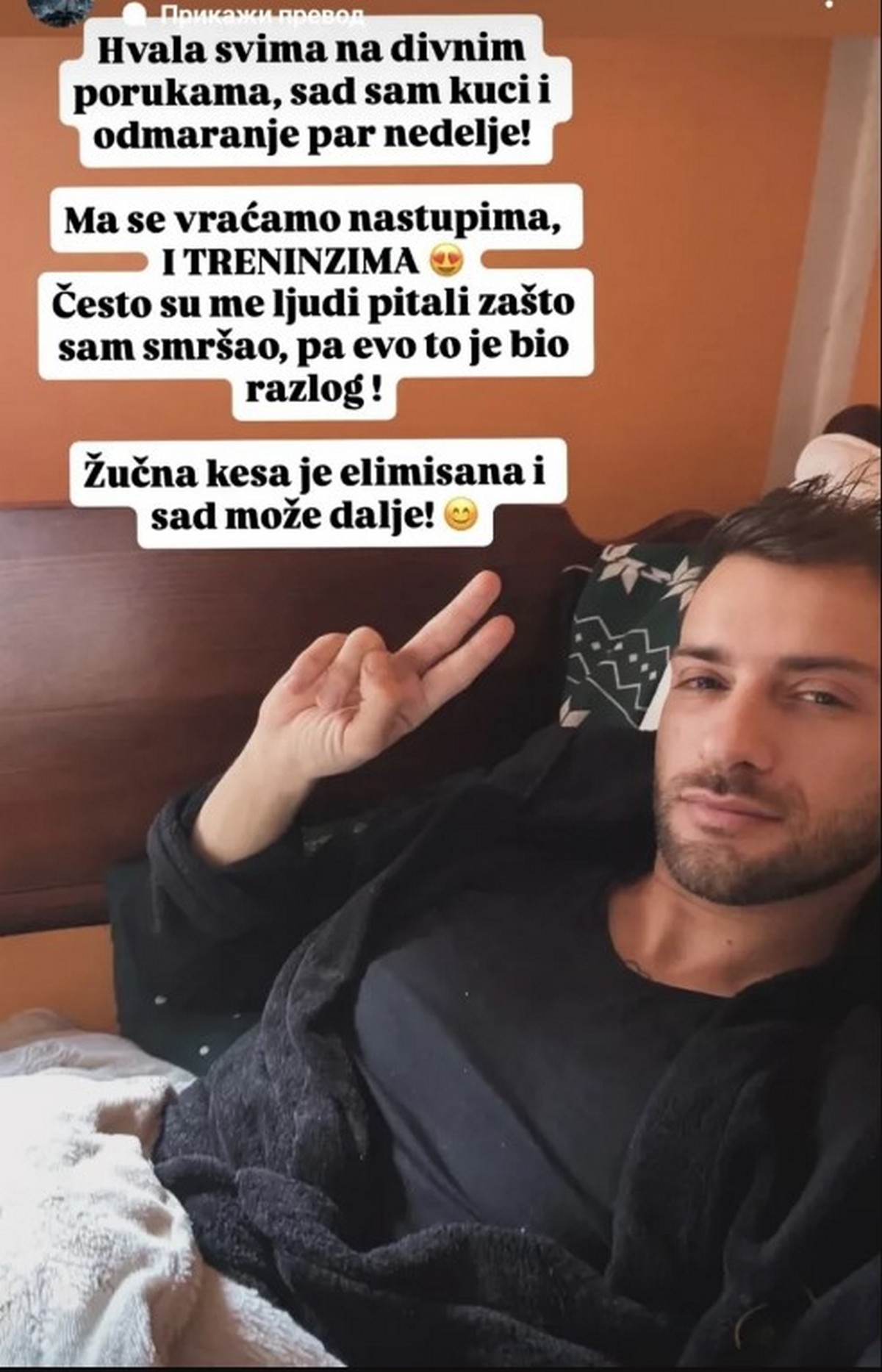 Savo Perović izašao iz bolnice: Pevač se javno oglasio, pa otkrio šta je operisao "Dosta sam smršao"