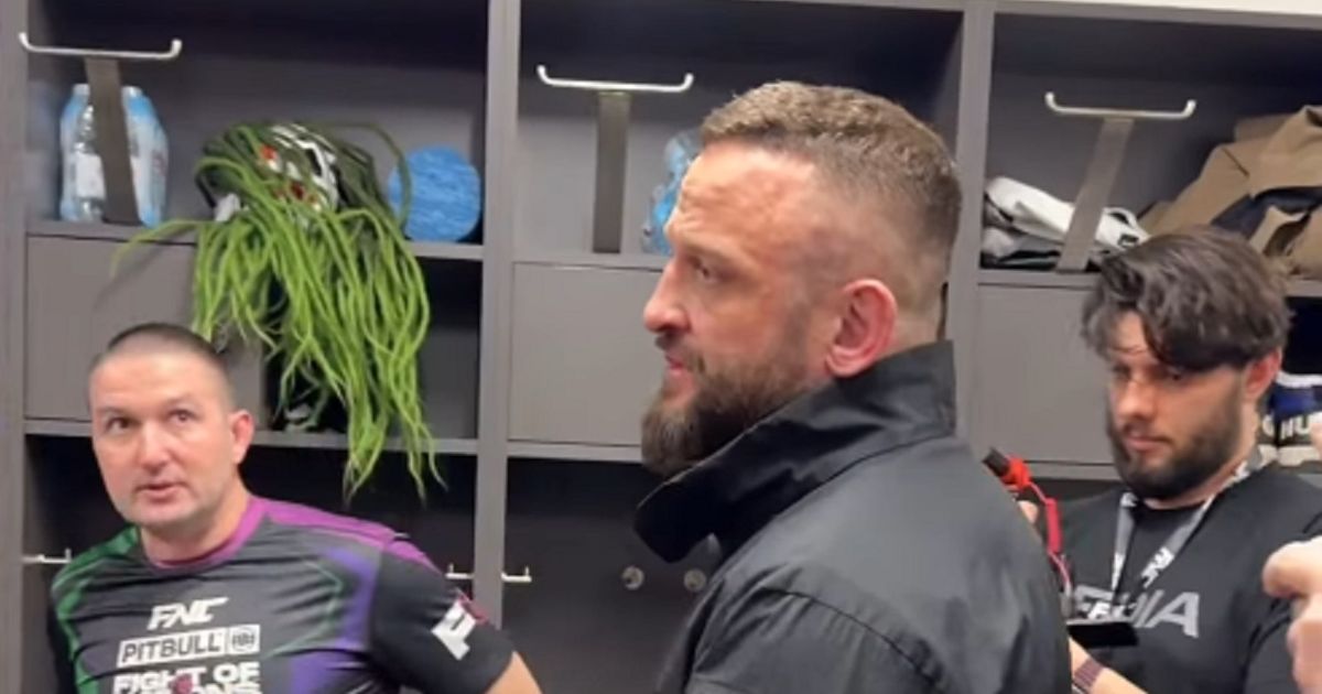 Sparks fly in the locker room! Darko Stošić and Miran Fabjan exchange insults after the Slovenian's debacle at FNC 27
