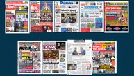 NASLOVNE STRANE SUTRAŠNJIH NOVINA: Prelistavanje štampe za utorak, 10. februar 2026. godine