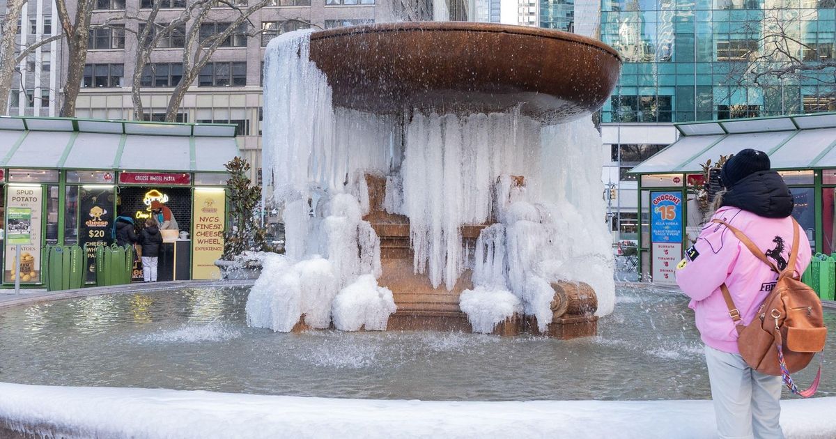 New York is officially colder than Antarctica: See how many degrees were measured in the Big Apple