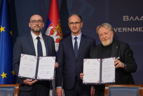 Vlada Srbije, Đuro Macut, potpisivanje sporazuma