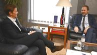 Brnabić se sastala sa Žiofreom: "Zadovoljstvo je razgovarati sa njim, on razume prilike u našoj zemlji"