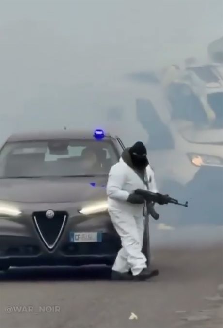 Oružana pljačka eksplozija autoput Italija