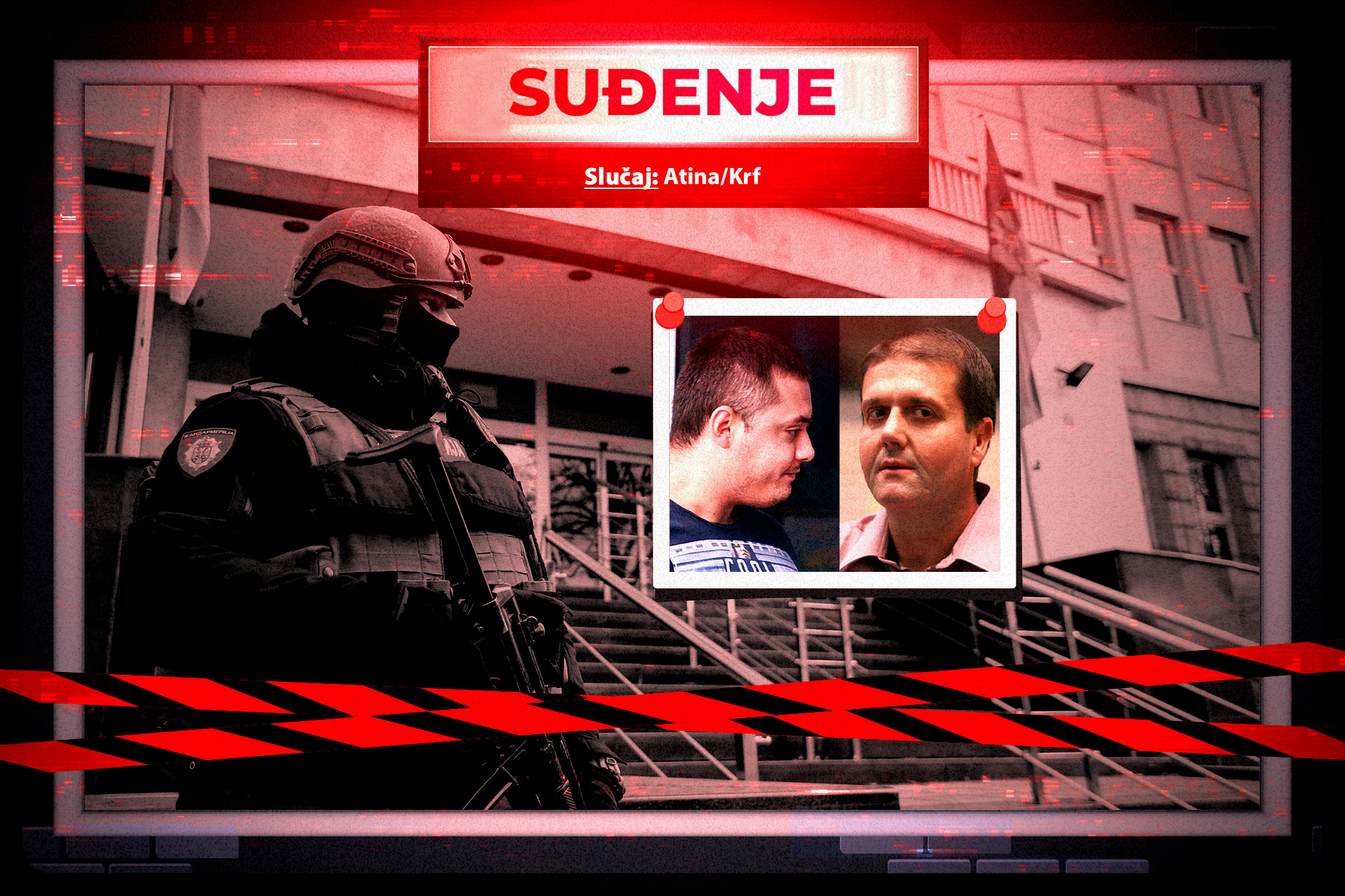 "Ovo nisu oni i ja tvrdim da nisu optuženi u Grčkoj!" Na suđenju slike Zvicera i Kašćelana, Belivuk ih brani