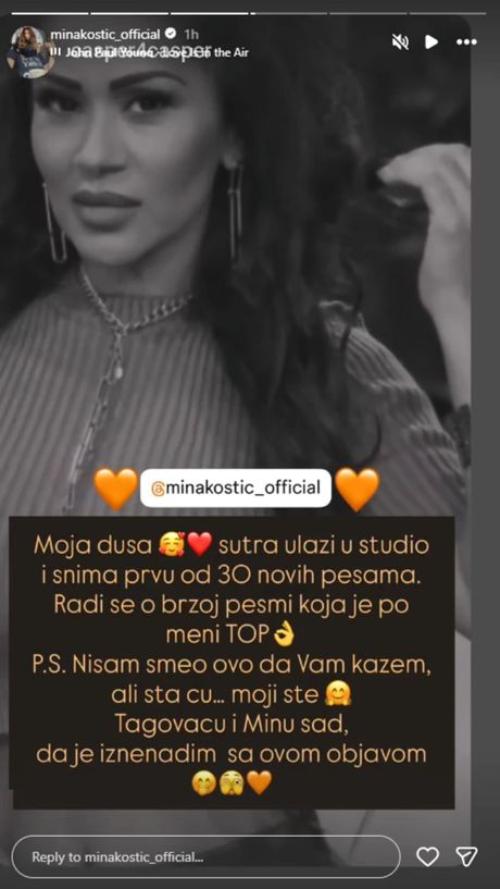 Mina Kostić, Mane Ćuruvija Kasper