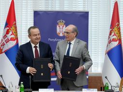 Ministar Ivica Dačić - Ministar Milan Krkobabić