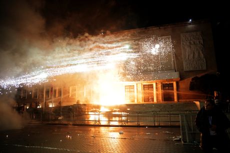 Albanija, protesti u Tirani