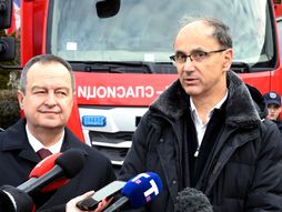 Ivica Dačić i Đuro Macut