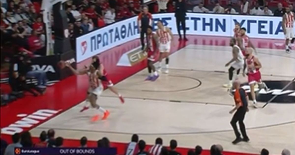 Was Crvena Zvezda robbed against Olympiacos in the Euroleague? Moneke went crazy, it all happened a minute before the end!