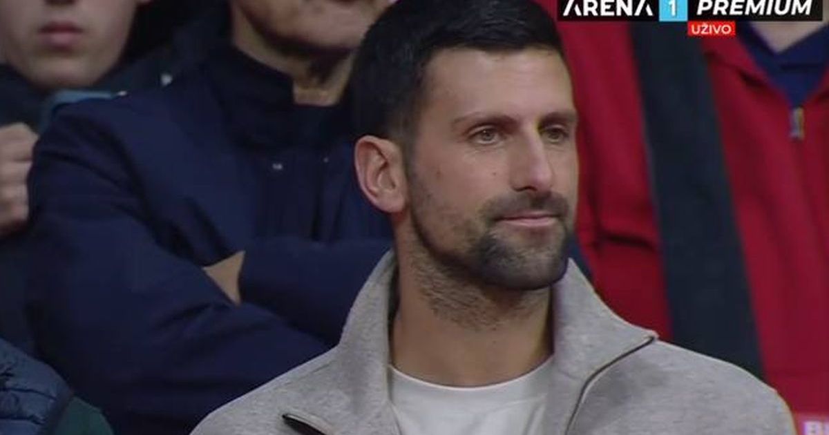 Everyone thought Novak Djokovic was watching the Winter Olympics and figure skating, but he surprised everyone and came to watch Zvezda