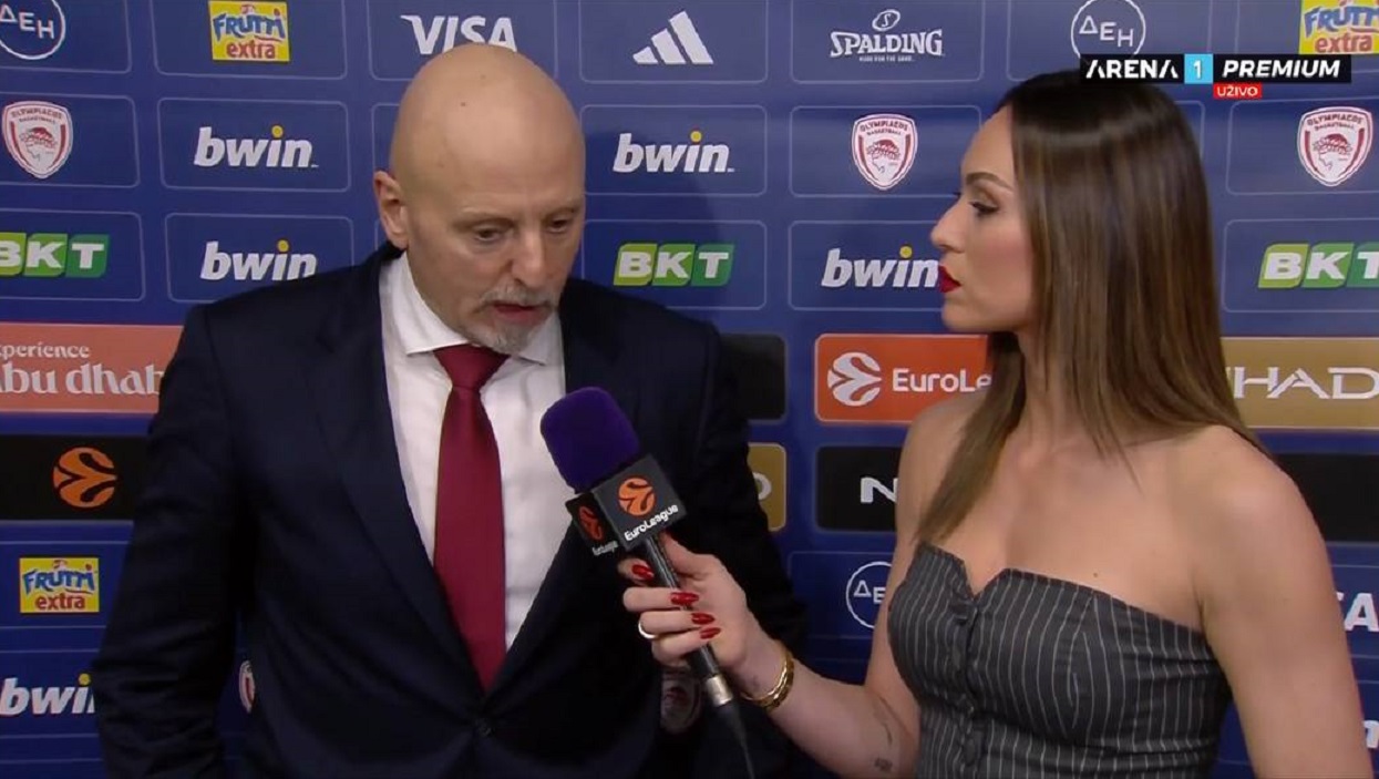 Prve reči Saše Obradovića posle poraza od Panatinaikosa: "Nan, žurili smo..."